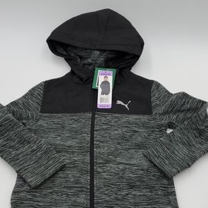New Puma Boys Zip up hoodie